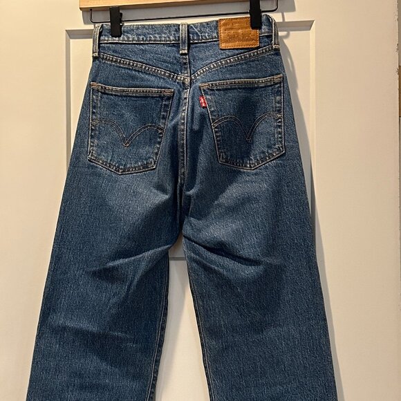 Levi's Ribcage Ankle - Dark Wash $68 - Picture 3 of 4